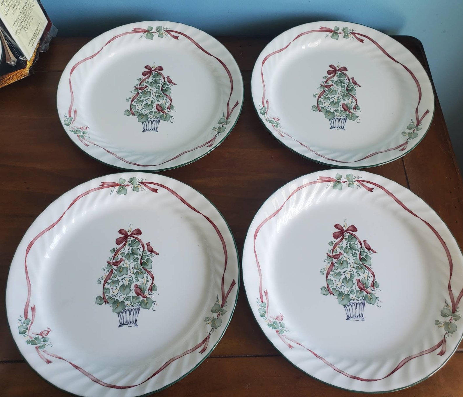 Corelle Callaway Holiday Dinnerware Set in Box Etsy