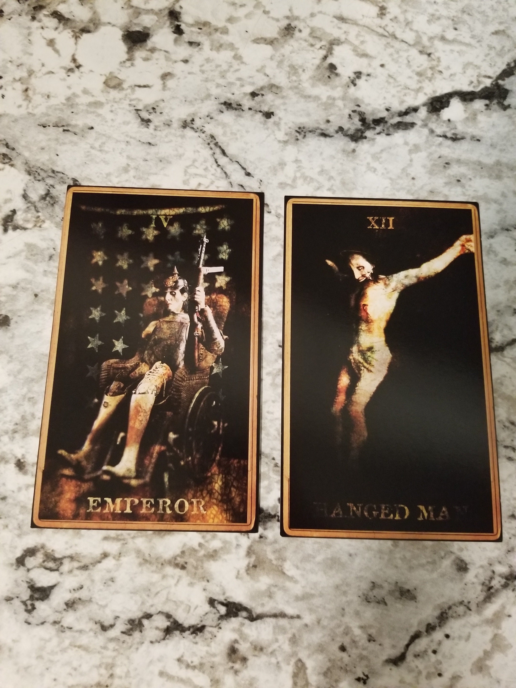 Marilyn Manson Tarot Cards - Etsy