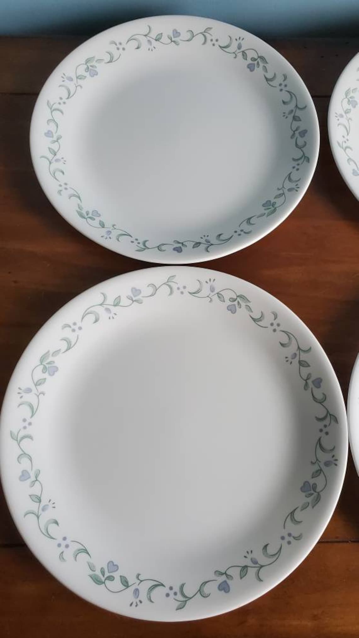 Corelle Country Cottage Dinner Plate Set of Four Etsy UK