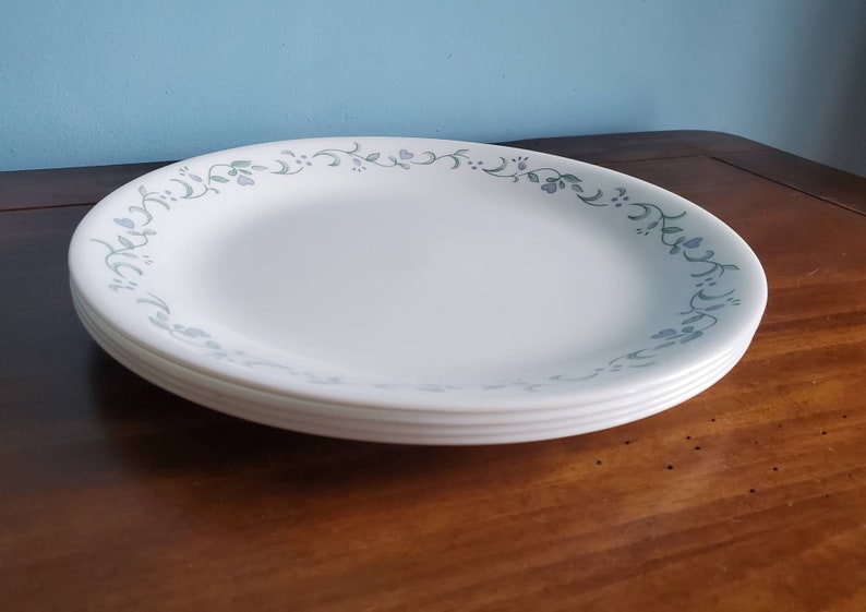 Corelle Country Cottage Dinner Plate Set of Four Etsy