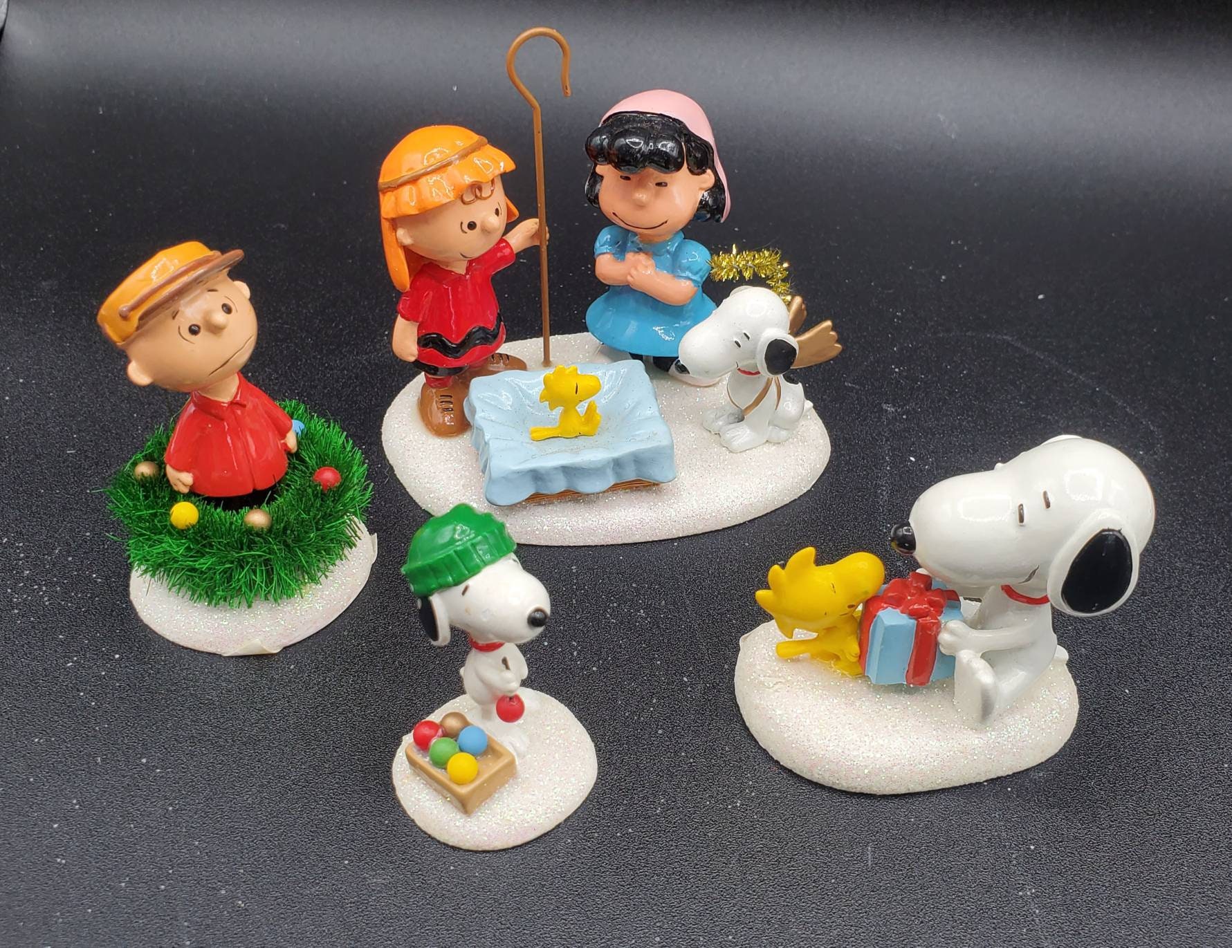 Sears Peanuts Christmas Village 