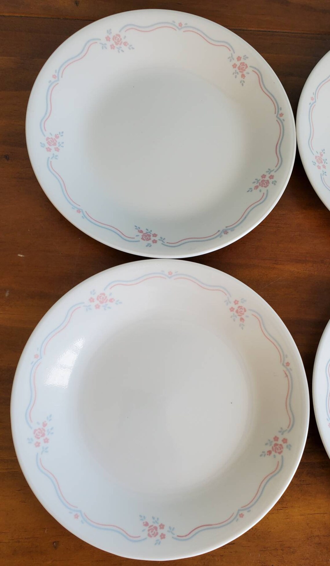 Corelle English Breakfast Bread Plate Set of four Etsy