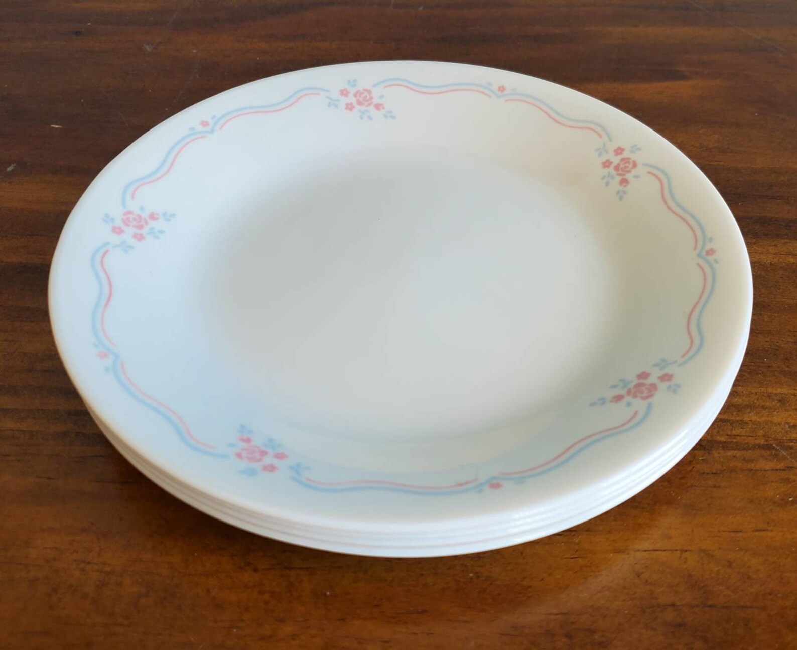 Corelle English Breakfast Bread Plate Set of four Etsy