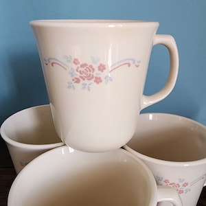 Corelle Corning English Breakfast Cups Mugs