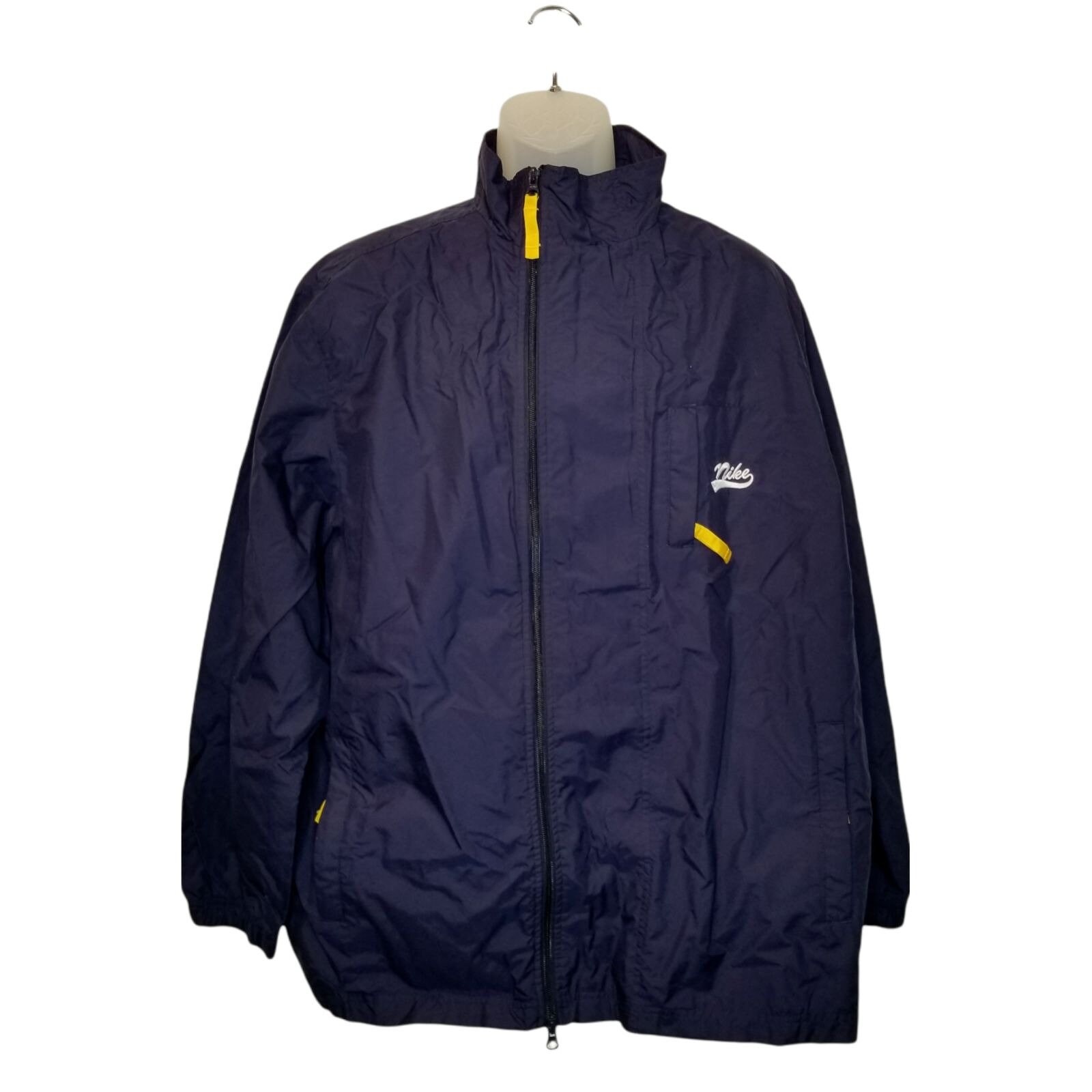 Navy Windbreaker - Etsy