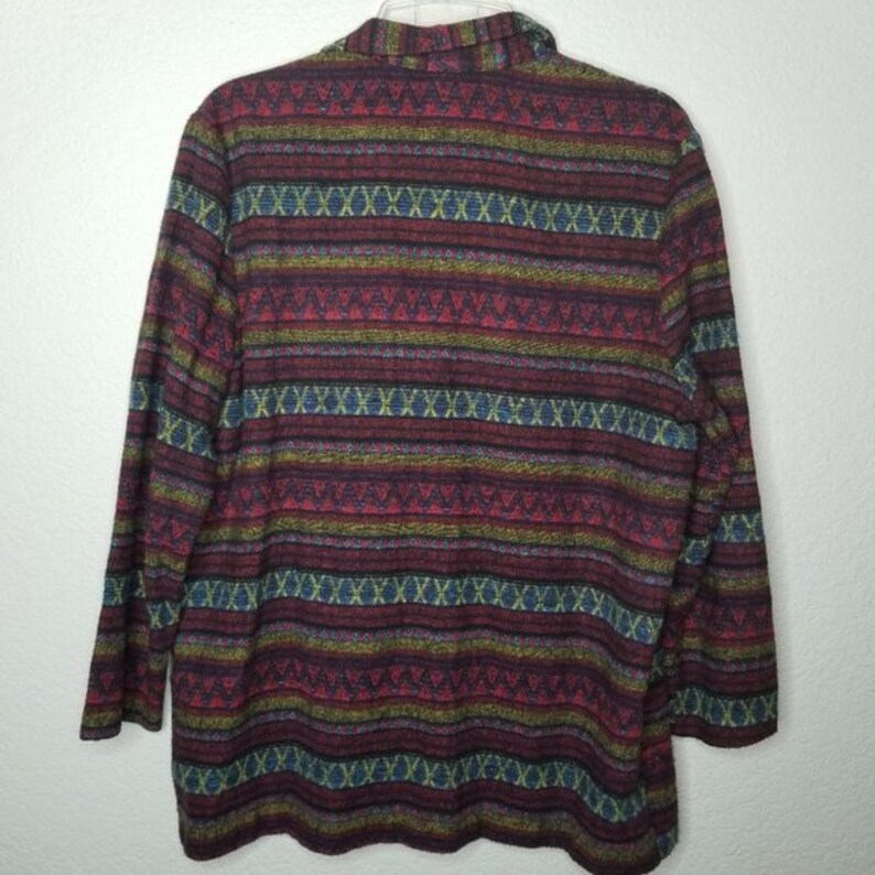 Vintage 80s Oversized Tapestry Coat Winter Jacket Blazer Fall Jacket