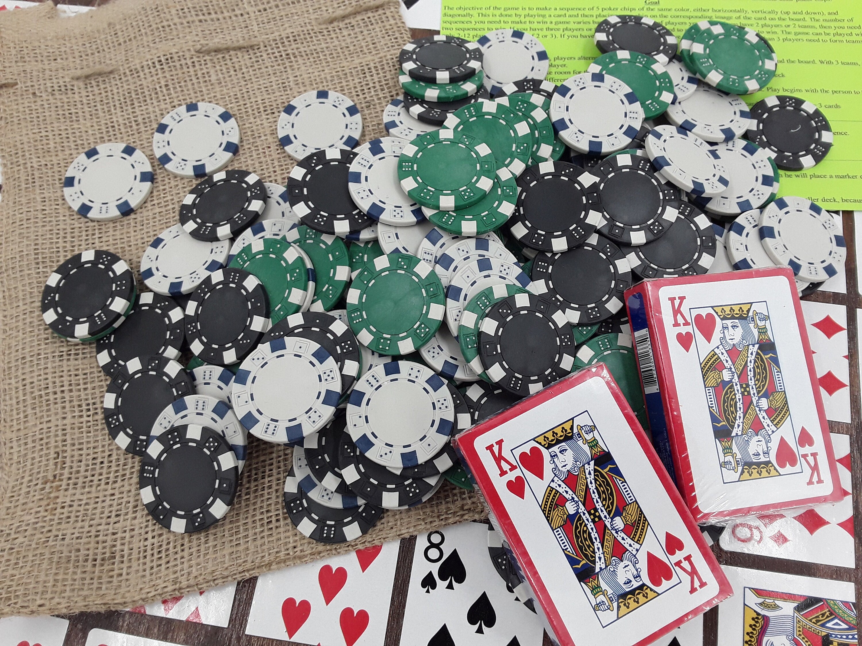 One Eyed Jack Game Board, Playing Cards Game Board, Hand Made One Eyed Jack  Game, Golden Pecan Stain 