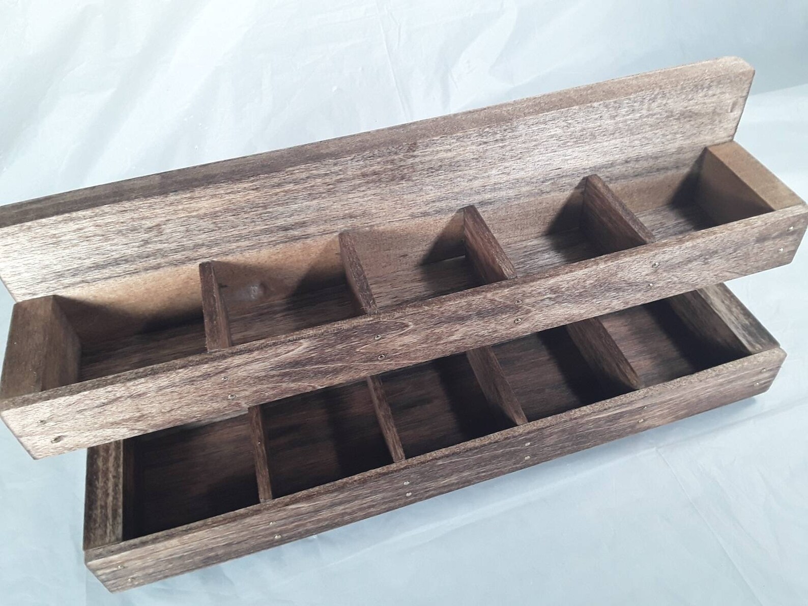 Made to Order. Beautiful Dark Tea Rack Organizer for Etsy