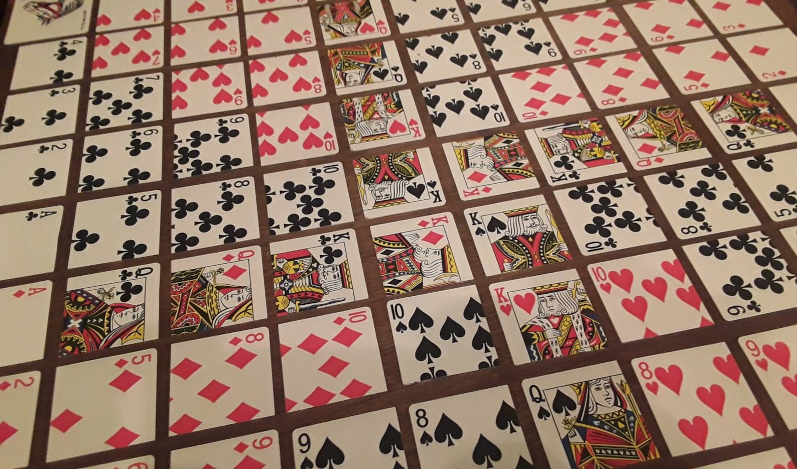 Made to Order. Eyed Jack Sequence Game Board. Cross Layout. 2 Etsy