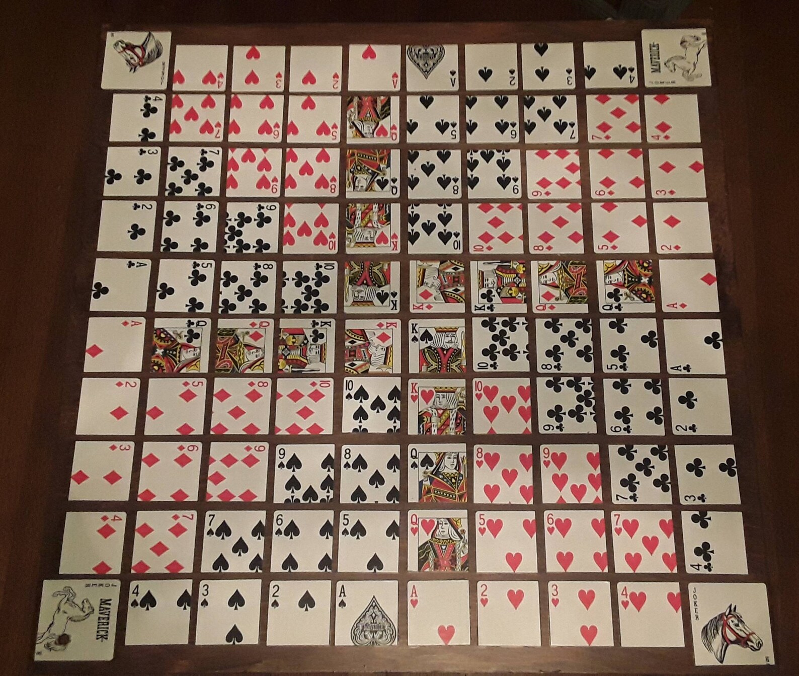 Made to Order. Eyed Jack Sequence Game Board. Cross Layout. 2 Etsy