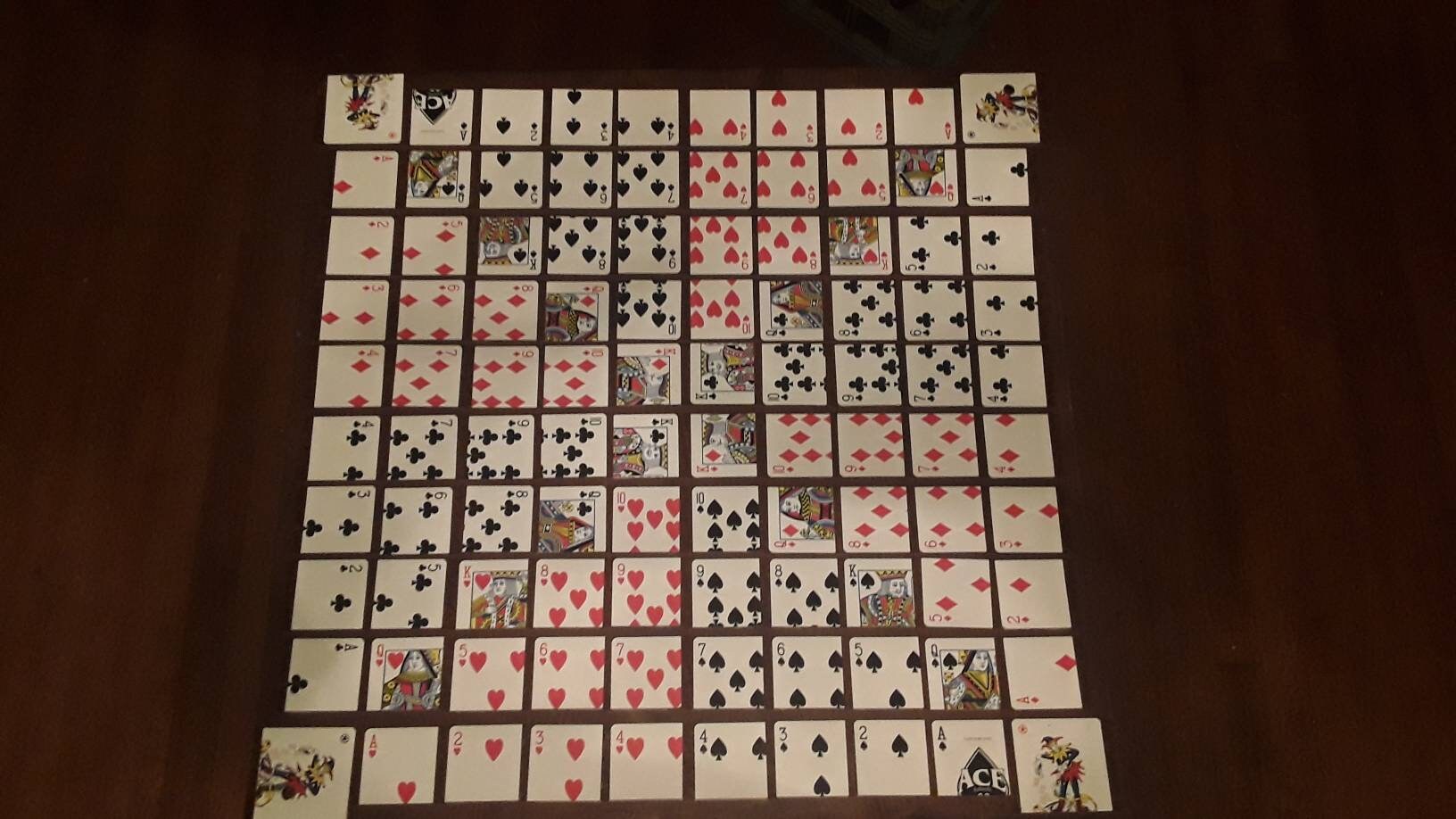 Made to Order. One Eyed Jack Sequence Game Board. Royal X Etsy