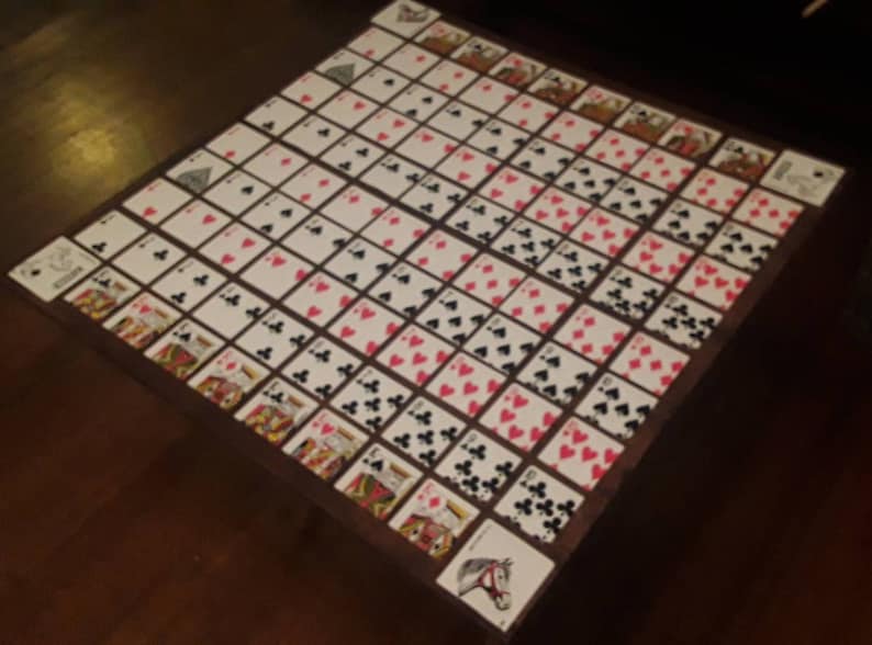 Make to Order One Eyed Jack Sequence Game Board. in Line Etsy