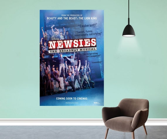 Art Posters X 29 Disney S Newsies The Broadway Musical Live Fabric Poster 18 24x36 32x48 Art Art