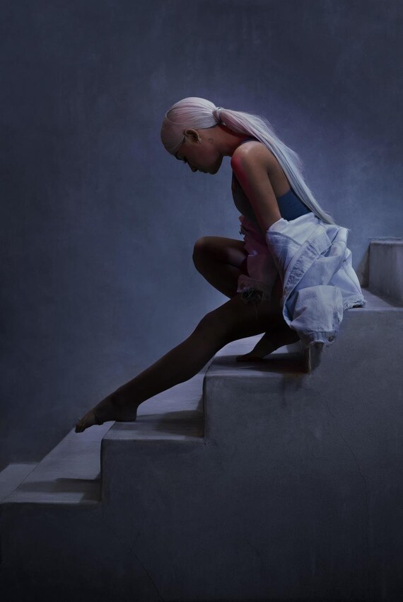 Ariana Grande Sweetener Poster 2018 Album Cover Music Art Silk Cloth Print Wall Decor Size 13x20 20x30 24x36 27x40 32x48