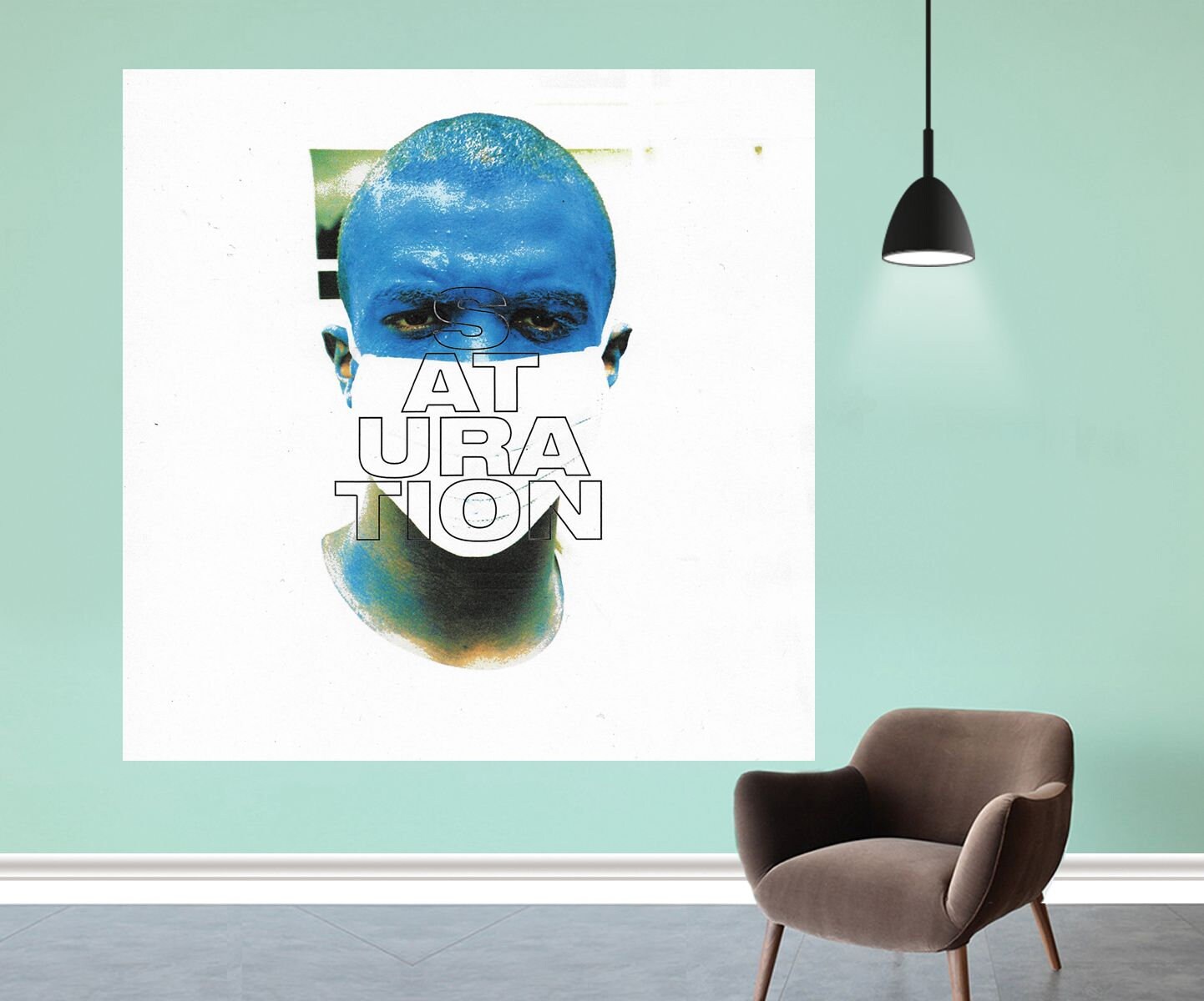 Kanye West Ye Album 2018 Cover Poster Art Print 12x12/" 24x24/" 32x32/"