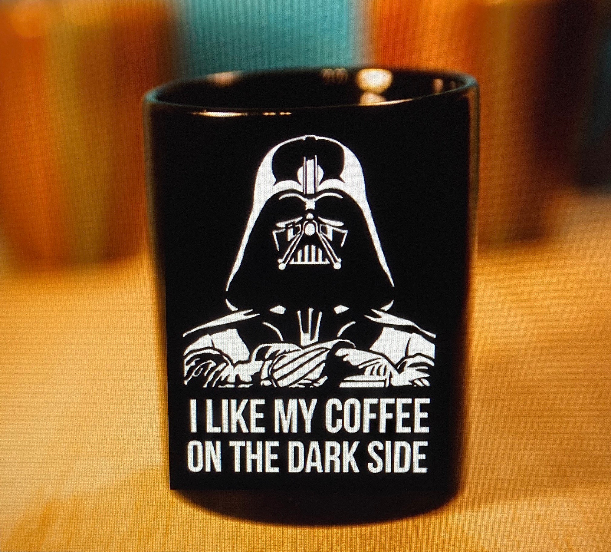 Starwars Darth Vader- I Like My Coffee On The Dark Side- Mug