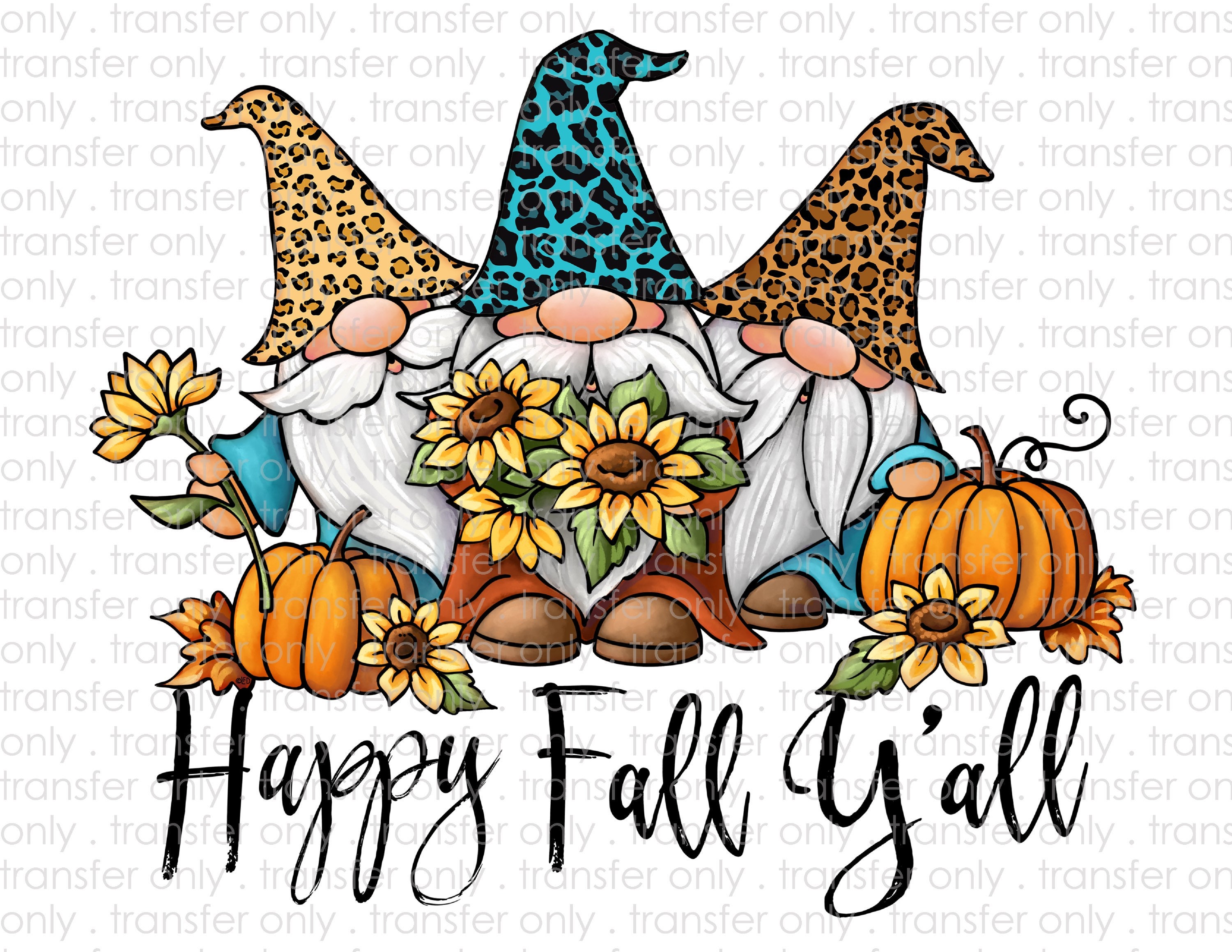 Ready To Press Sublimation Transfer Give Thanks Truck Thanksgiving Gnomes  dexis-iberica Embroidery Craft Supplies & Tools