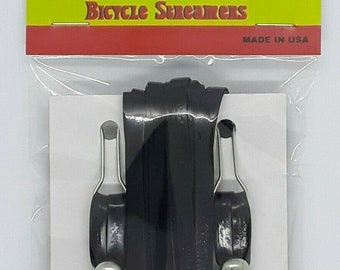 Speedway Handlebar Streamers set of 2 Solid Black bike Bicycle Tricycle BRAND NEW