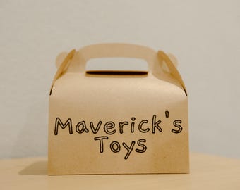 Toy Story Party Favor Boxes
