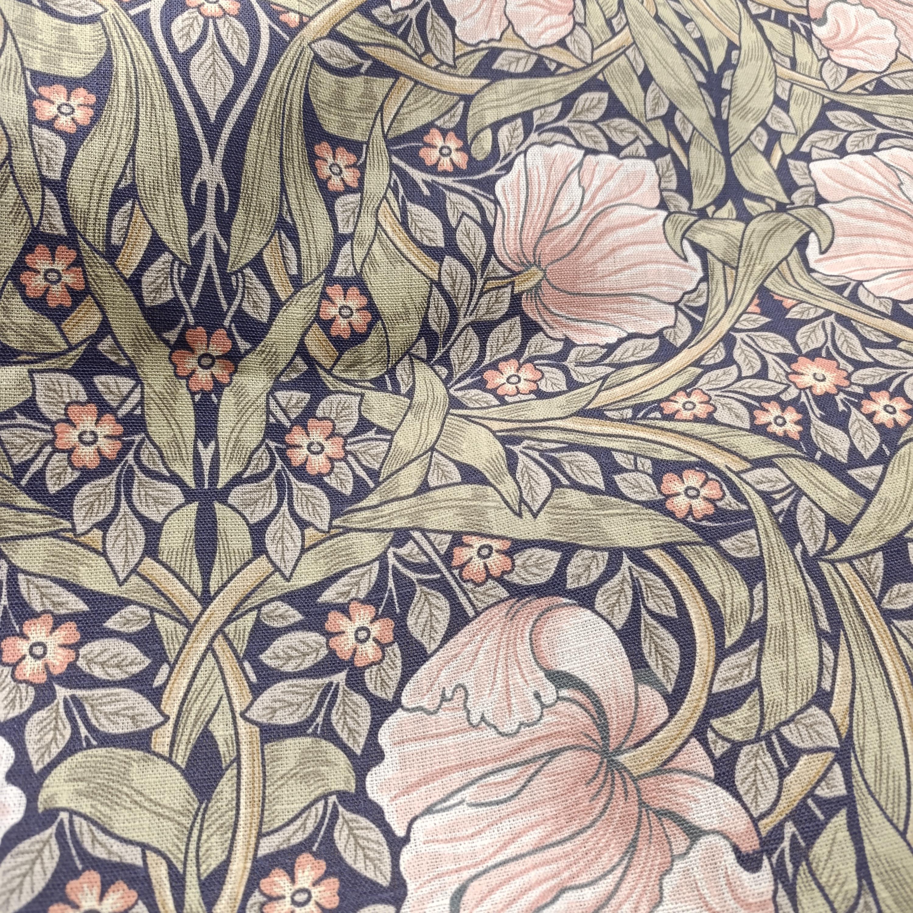 Pattern Linen Material Soft Floral Pattern Linen Fabric, Heavy Weight Linen Upholstery Flax ...