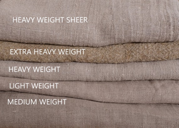 Pure Linen Fabric, Very Heavy Weight, Undyed, Prewashed. 280 Gsm Organic  Linen Fabric by the Yard, Linen Fabric by the Meter. Rustic Fabric -   Canada