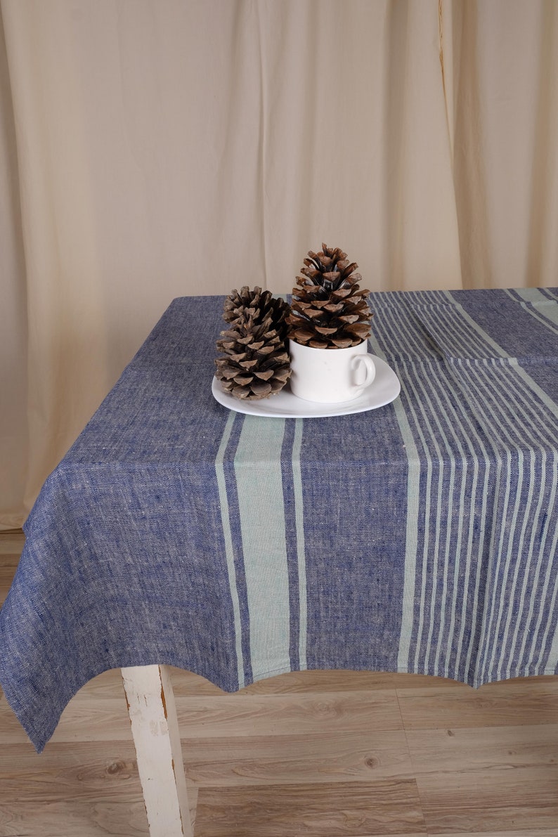 Linen Tablecloth French Sack Weave Linen Custom Size Etsy