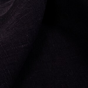 May include: Close-up of a dark blue fabric with a textured weave.