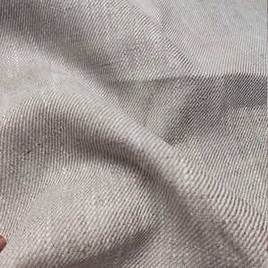 Pure Linen Fabric, Very Heavy Weight, Undyed, Prewashed. 280 Gsm ...