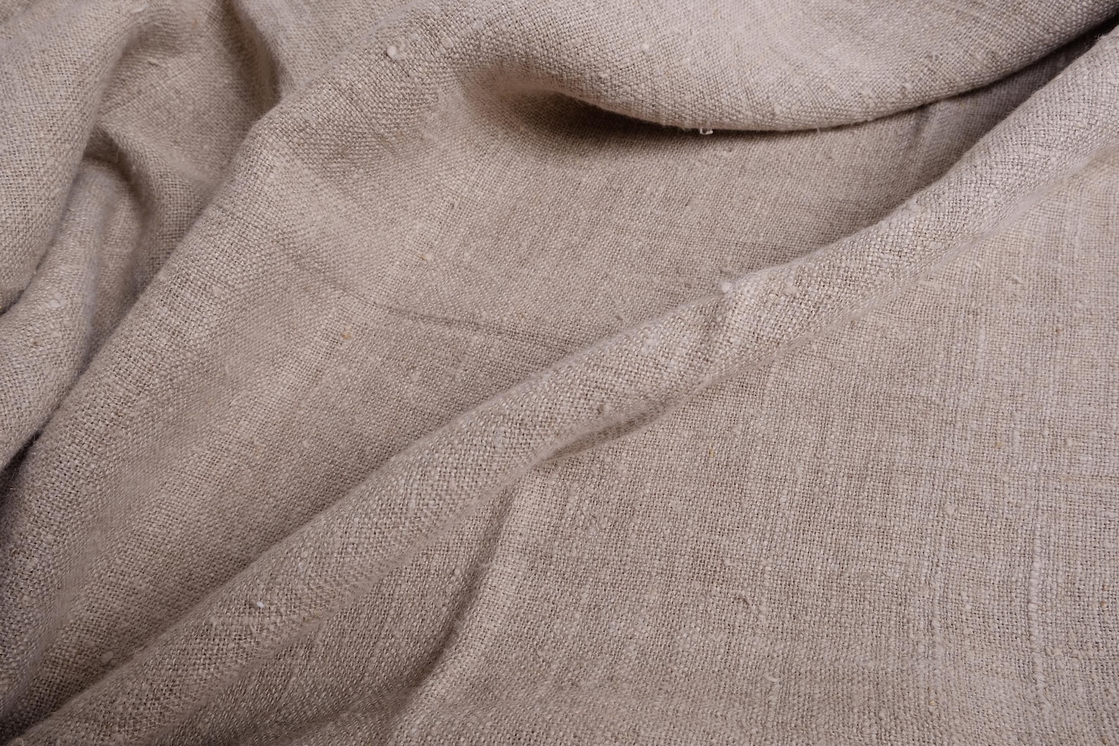 Pure Linen Fabric Very Heavy Weight Undyed Prewashed. 280 - Etsy