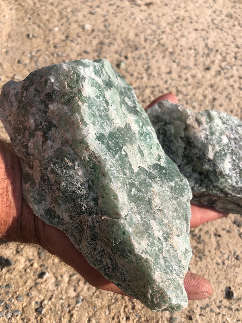 Aventurin grün, 0,9 kg, Tanzania, Naturstein, Edelstein, Schmuckstein, Mineralien Großhandel Bild 7