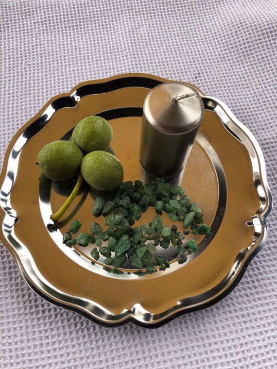 ツァボライト、大、100 g（0.17ユーロ/g）、タンザニア、メレラニ丘陵