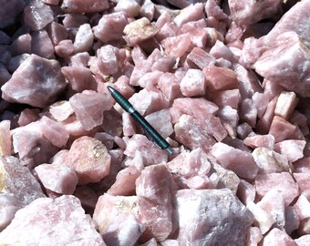 Rose quartz small, 0.9 kg, Namibia, gemstone, rock crystal, rose quartz, pink quartz, water stone, gemstone, mineral wholesale