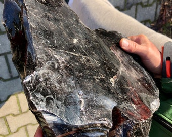 XXL Obsidian 8.5 kg, Armenia, volcanic glass, Obsidiana,