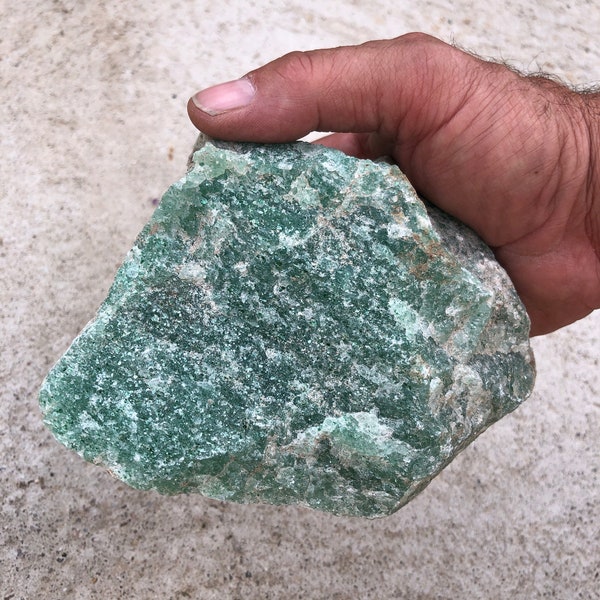 Aventurin grün, 0,9 kg, Tanzania, Naturstein, Edelstein, Schmuckstein, Mineralien Großhandel