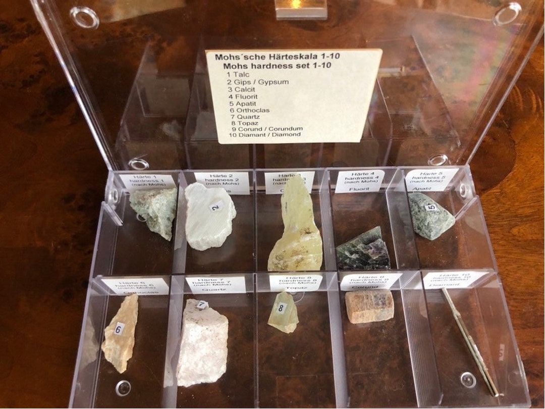 Buy Mohs Hardness Scale, Hardness to 10, Hardness Testing Set, Gemstone  Tester Online in India