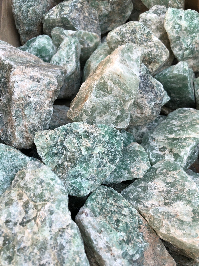 Aventurin grün, 0,9 kg, Tanzania, Naturstein, Edelstein, Schmuckstein, Mineralien Großhandel Bild 4