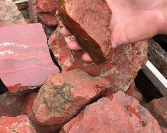 Diaspro rosso, 0,9 kg, Repubblica Ceca, agata, pietra grezza, pietra d'acqua, pietra preziosa, acquista diaspro, effetto diaspro, minerali all'ingrosso