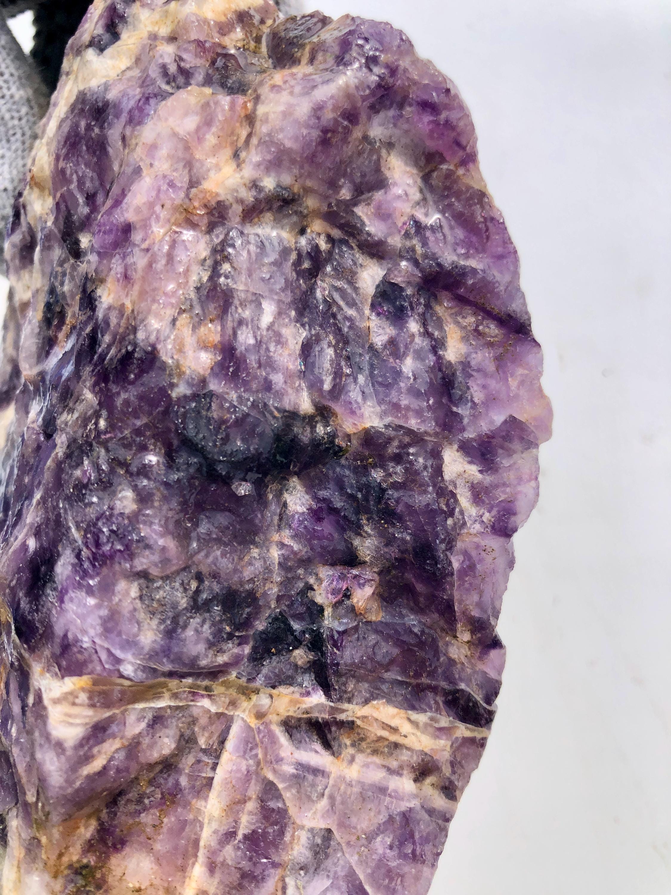 Amethyst, purple 1.3 kg (14.62 Euro/kg) Rarity from Tanzania, very nice collector's item at wholesale price