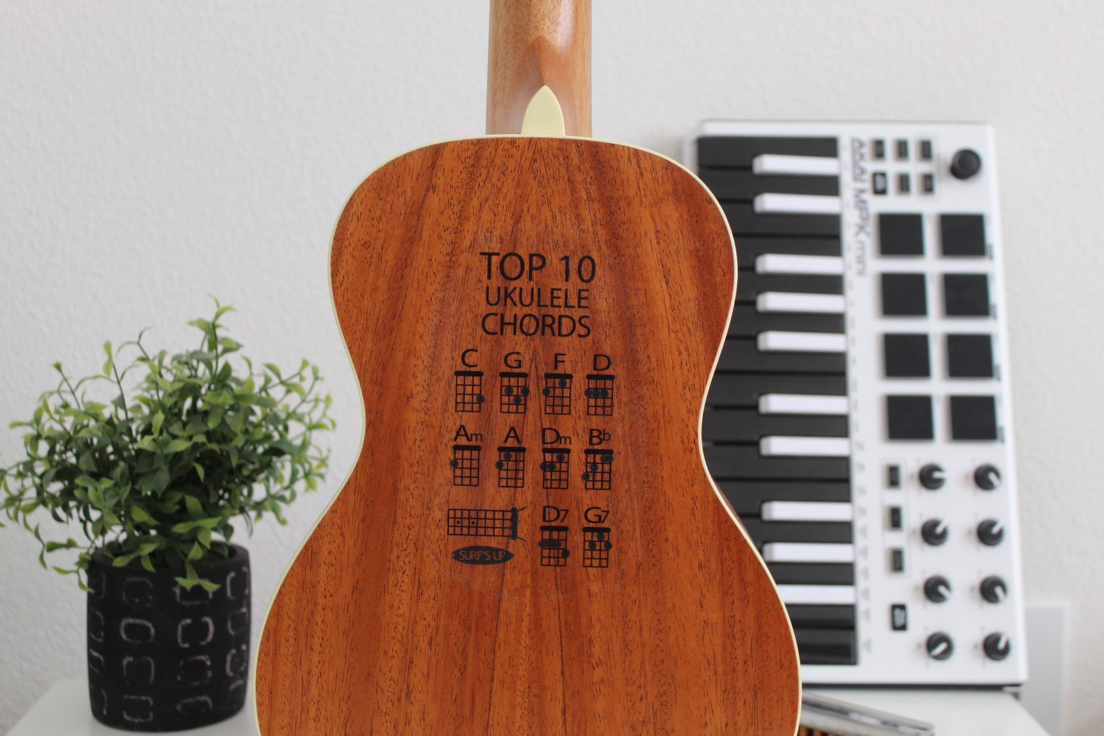 Top 10 Ukulele Chords Sticker Clear Sticker for the Back of Etsy