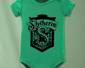 Zwadderich Baby Baby Romper - Aangepaste Zweinstein Harry Potter geïnspireerd