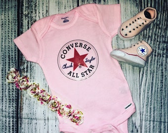 converse onesie baby