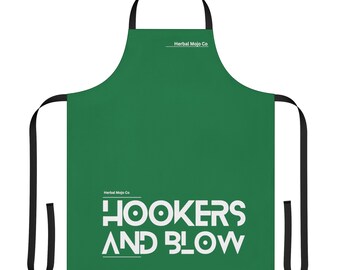 Hookers and Blow BBQ Apron | Cocaine and Hookers