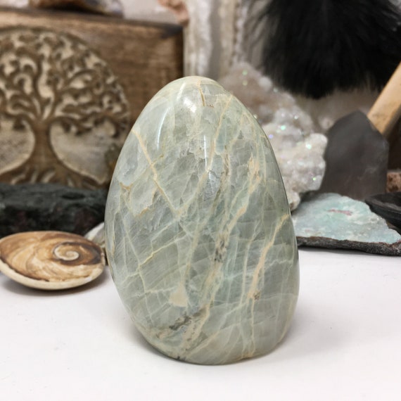 Garnierite Freeform 03, Garnierite, Garnierite Moonstone 