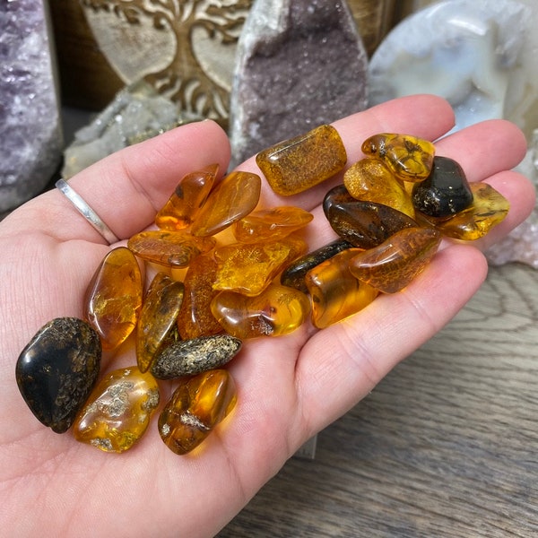 Baltic Amber Tumbles Under 2 gram, baltic amber, amber, tumbled amber, amber tumbles, amber tumbled