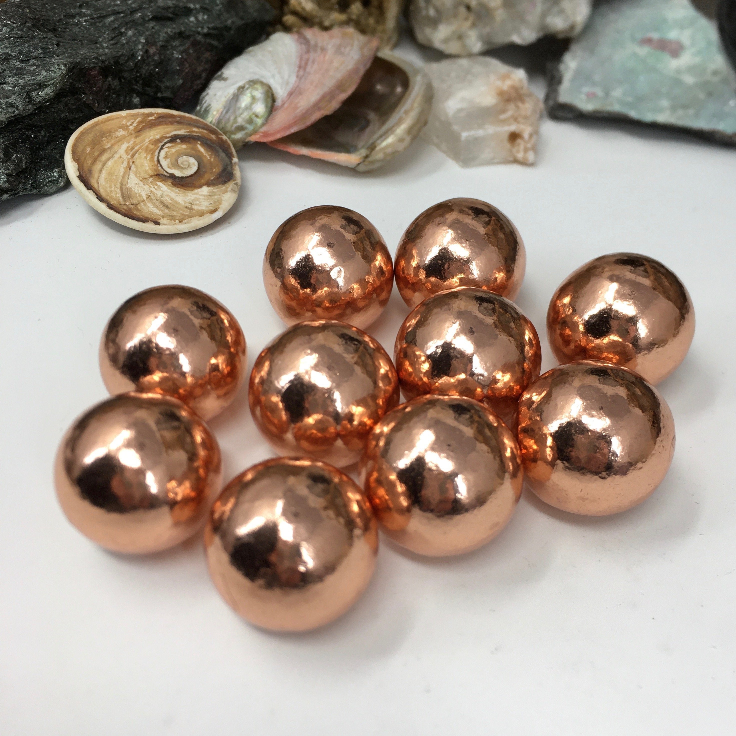 Copper 30mm Spheres Copper Copper Spheres Metal Spheres Etsy