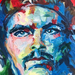 Che Guevara portrait A5 acrylic