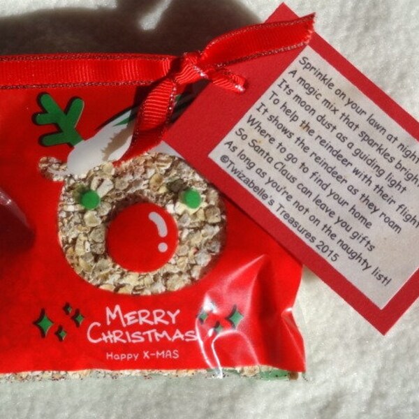 Santa Badge Christmas Eve Box Filler - Kids Stocking Stuffer