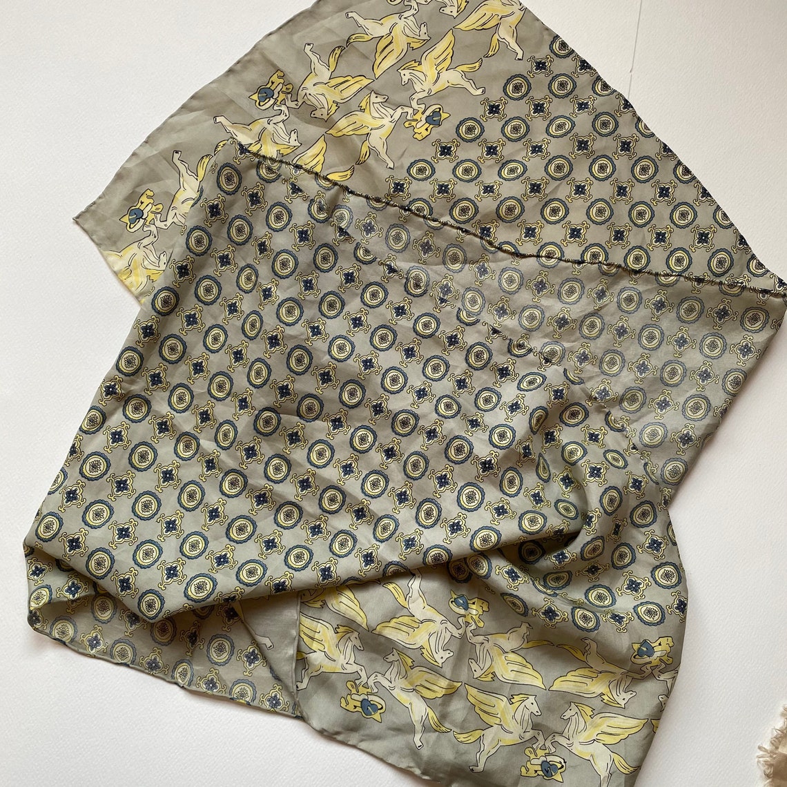 10 Long Mens Silk Scarf Vintage Group Lot Silk Printed MOD | Etsy