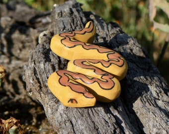 Wooden Viper snake⎜Wooden wild animals⎜Wood animals⎜Ecological toy⎜Educational toy⎜Child gift⎜Wood decoration⎜Animal toy⎜Viper snake toy