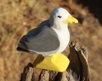 Wooden Seagull⎟Wooden animals⎟Animal toy⎟Wooden toy⎟Ecological⎟Educational toy⎟Children gift⎟Decoration⎟Seagull toy